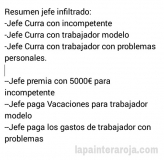 jefe infiltrado