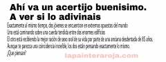 no mires abajo