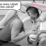 rubia no calva