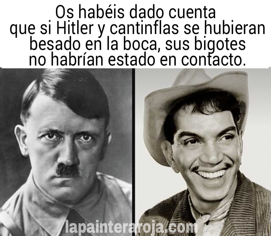 hitler y cantinflas